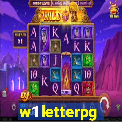 w1 letterpg